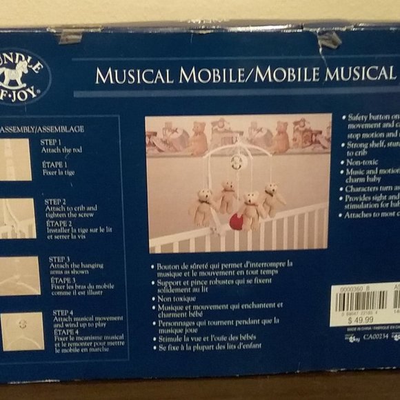 Bundle of Joy Musical Mobile - Picture 2 of 2